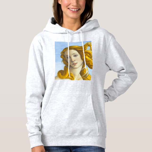 Sandro Botticelli - Birth of Venus Detail Hoodie (Front)