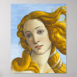 Sandro Botticelli - Birth of Venus Detail Poster