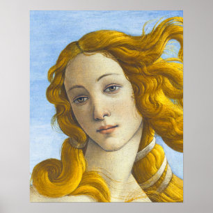 Sandro Botticelli - Birth of Venus Detail Poster