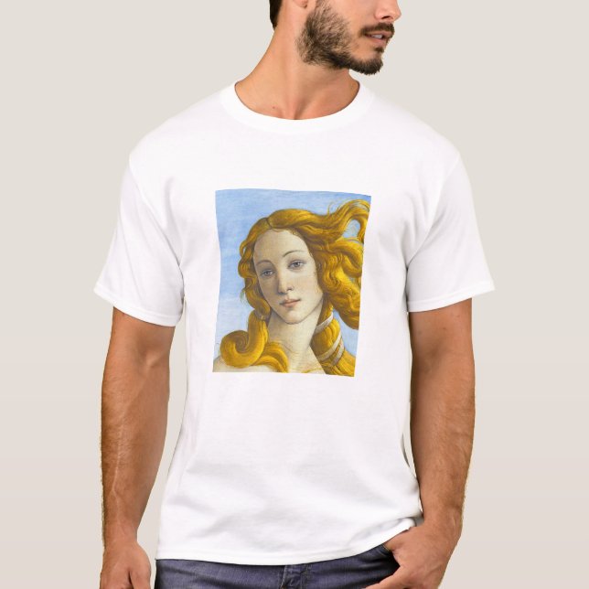 Sandro Botticelli - Birth of Venus Detail T-Shirt (Front)