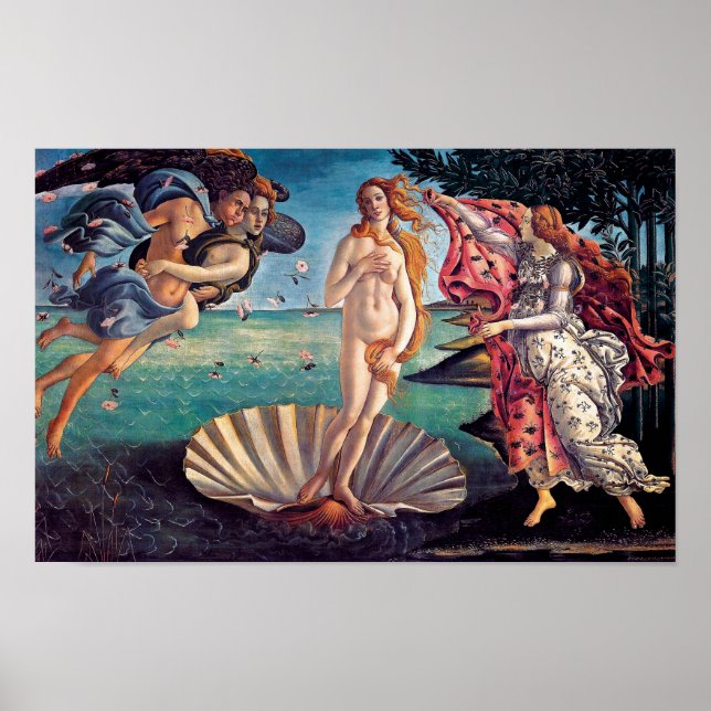 Sandro Botticelli - Birth of Venus - Fine Art Poster (Front)