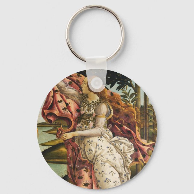 Sandro Botticelli Birth of Venus Hora of Spring Key Ring (Front)