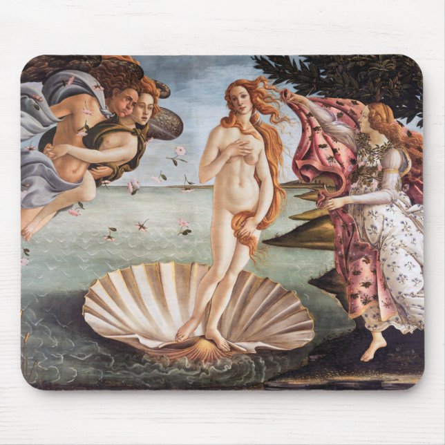 Sandro Botticelli - Birth of Venus Mouse Mat (Front)