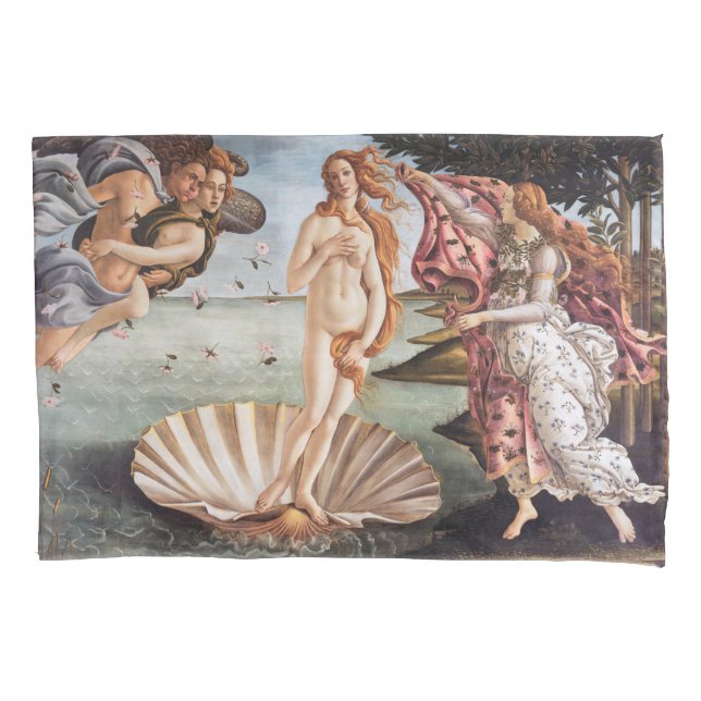 Sandro Botticelli - Birth of Venus Pillowcase (Front)