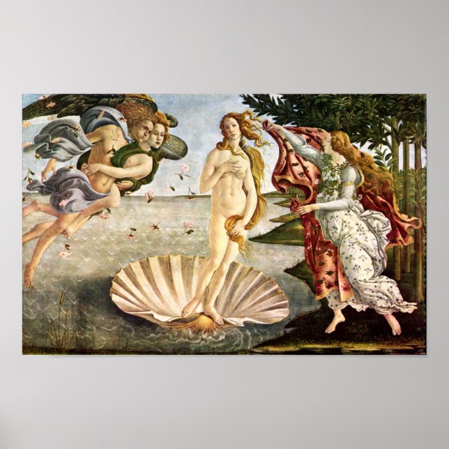 Sandro Botticelli-Birth of Venus Poster (Front)