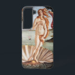 Sandro Botticelli - Birth of Venus Samsung Galaxy Case<br><div class="desc">Birth of Venus - Sandro Botticelli,  Tempera on Canvas,  1485</div>
