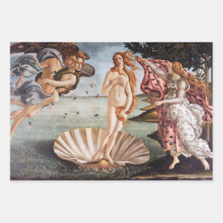 Sandro Botticelli - Birth of Venus Wrapping Paper Sheet