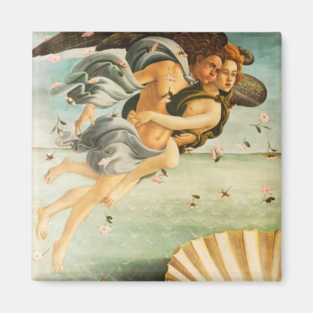 Sandro Botticelli Birth of Venus Zephyrus, Chloris Magnet (Front)