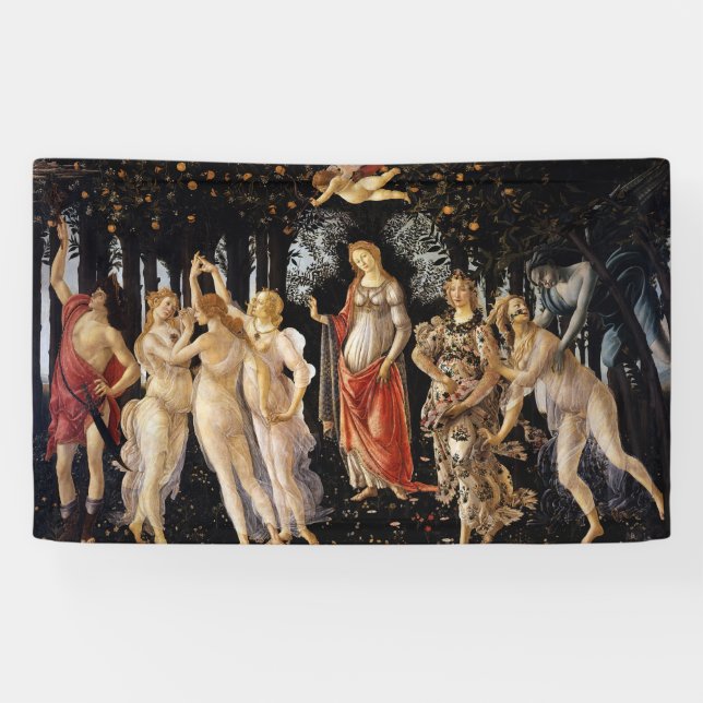 Sandro Botticelli - La Primavera Banner (Horizontal)