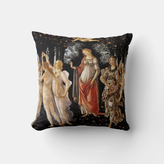 Sandro Botticelli - La Primavera Cushion (Front)