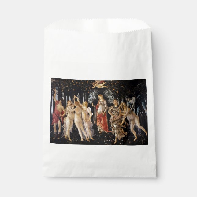 Sandro Botticelli - La Primavera Favour Bags (Front)