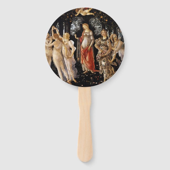 Sandro Botticelli - La Primavera Hand Fan (Front)