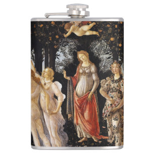 Sandro Botticelli - La Primavera Hip Flask