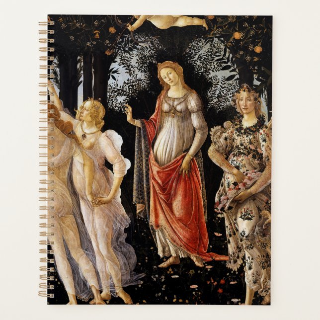 Sandro Botticelli - La Primavera Planner (Front)