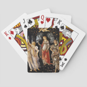 Sandro Botticelli - La Primavera Playing Cards