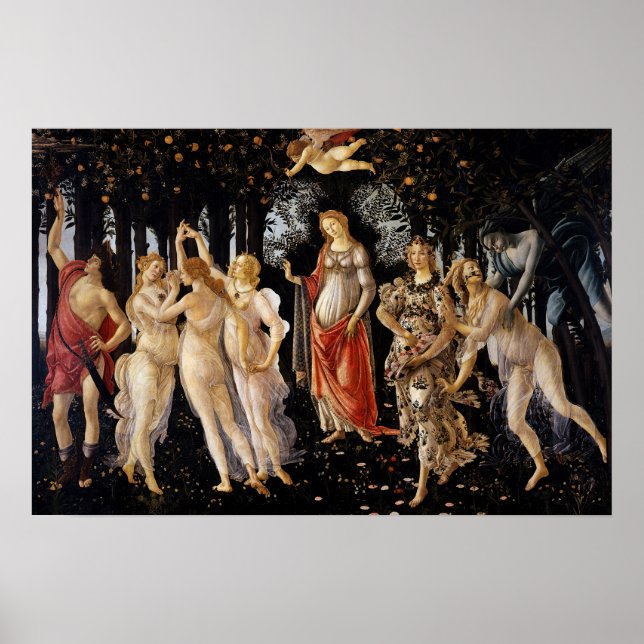 Sandro Botticelli - La Primavera Poster (Front)