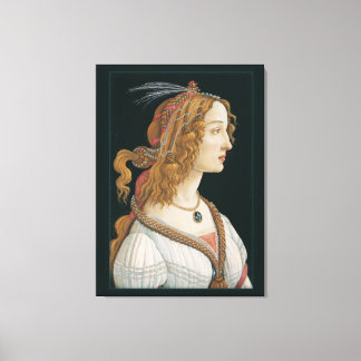 Sandro Botticelli Lady CC0282 (44in 112cm) Canvas Print