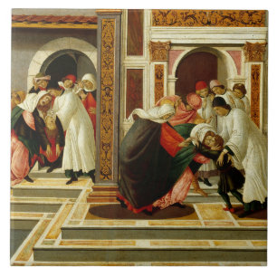 Sandro Botticelli - Last Miracle and the Death of Tile
