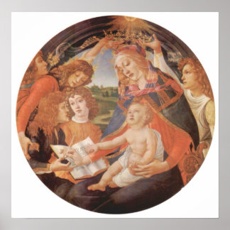 Sandro Botticelli-Madonna the Magnificent Poster