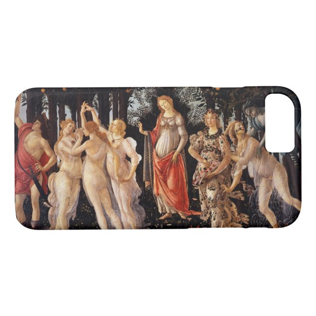 Sandro Botticelli Primavera Fine Art Case-Mate iPhone Case (Back (Horizontal))