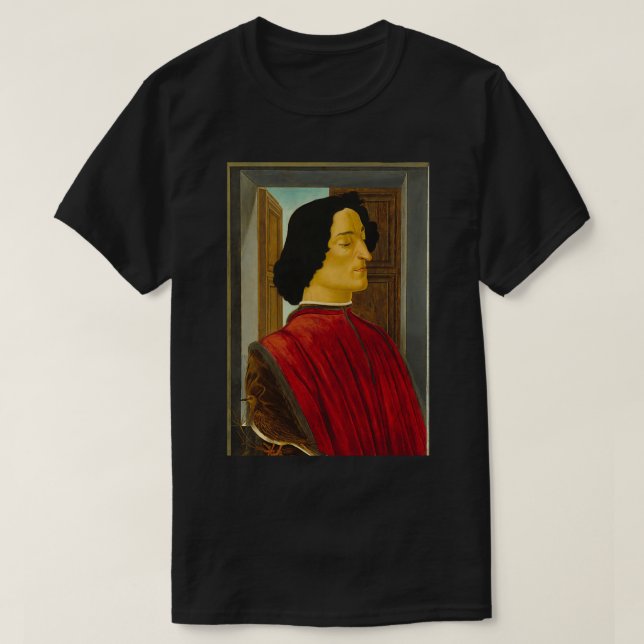 Sandro Botticelli quotGiuliano dex27 Mediciquot T-Shirt (Design Front)