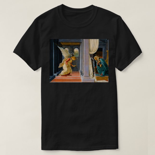 Sandro Botticelli quotThe Annunciationquot 1485 T-Shirt (Design Front)