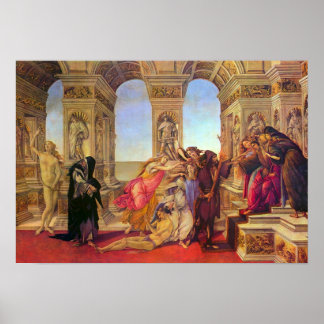 Sandro Botticelli-Slander Poster