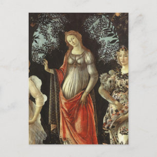 Sandro Botticelli - Spring-Venus & Flora Fine Art Postcard
