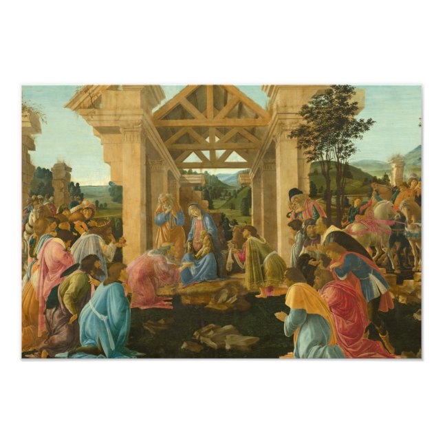 Sandro Botticelli - The Adoration of the Magi Photo Print (Front)