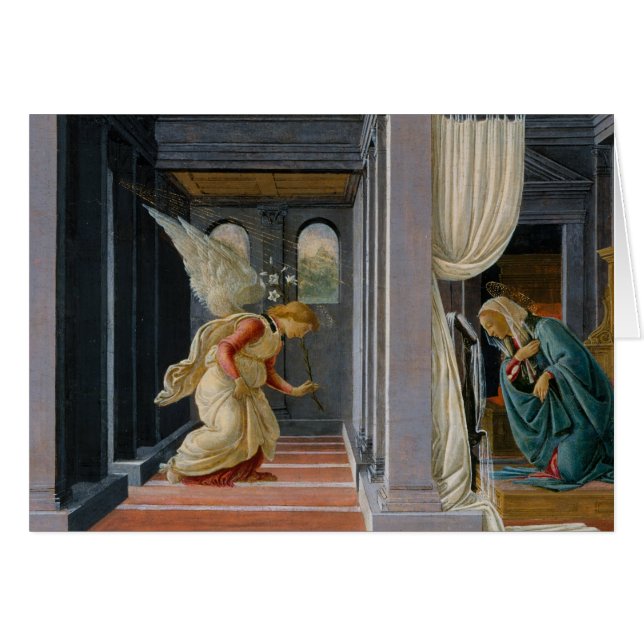 Sandro Botticelli - The Annunciation (Front Horizontal)