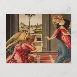 Sandro Botticelli - The Annunciation GC Postcard
