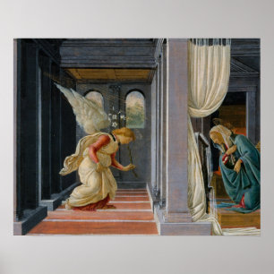 Sandro Botticelli - The Annunciation Poster