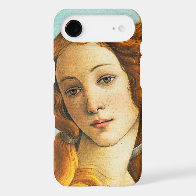 Sandro Botticelli The Birth of Venus Face Detail Case-Mate iPhone Case (Back)