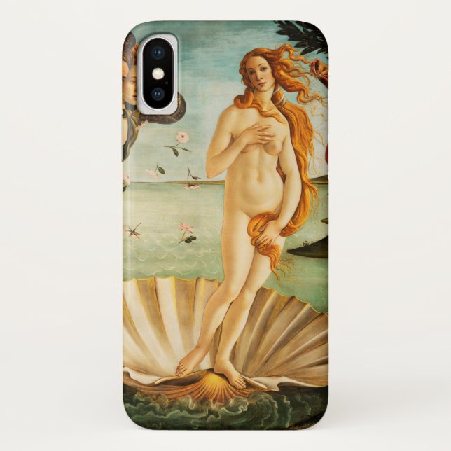Sandro Botticelli The Birth of Venus Fine Art Case-Mate iPhone Case (Back)