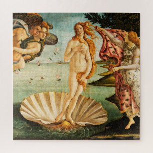 Sandro Botticelli The Birth of Venus Fine Art Jigsaw Puzzle