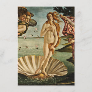 Sandro Botticelli - The Birth of Venus Invitation