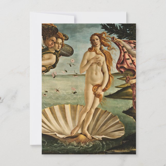 Sandro Botticelli - The Birth of Venus Thank You Card (Front)