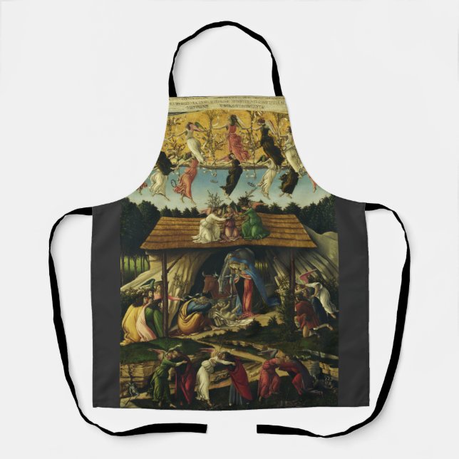 Sandro Botticelli - The Mystic Nativity – Fine Art Apron (Front)