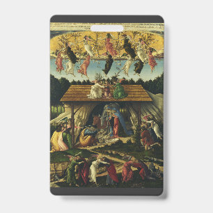 Sandro Botticelli - The Mystic Nativity – Fine Art ID Badge