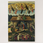 Sandro Botticelli - The Mystic Nativity – Fine Art Jigsaw Puzzle<br><div class="desc">Elevate your environment with the profound symbolism of Botticelli’s "Mystic Nativity." This high-fidelity reproduction captures the vibrant gold of the heavens and the intricate movements of the twelve angels representing the virtues. The central scene of the Nativity is surrounded by the dramatic defeat of evil and the celebration of divine...</div>
