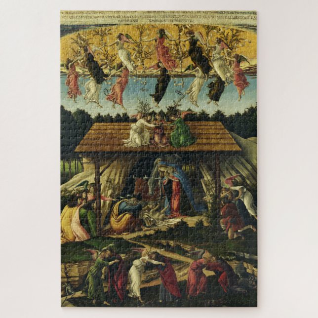 Sandro Botticelli - The Mystic Nativity – Fine Art Jigsaw Puzzle (Vertical)