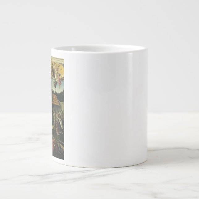 Sandro Botticelli - The Mystic Nativity – Fine Art Large Coffee Mug (Front)
