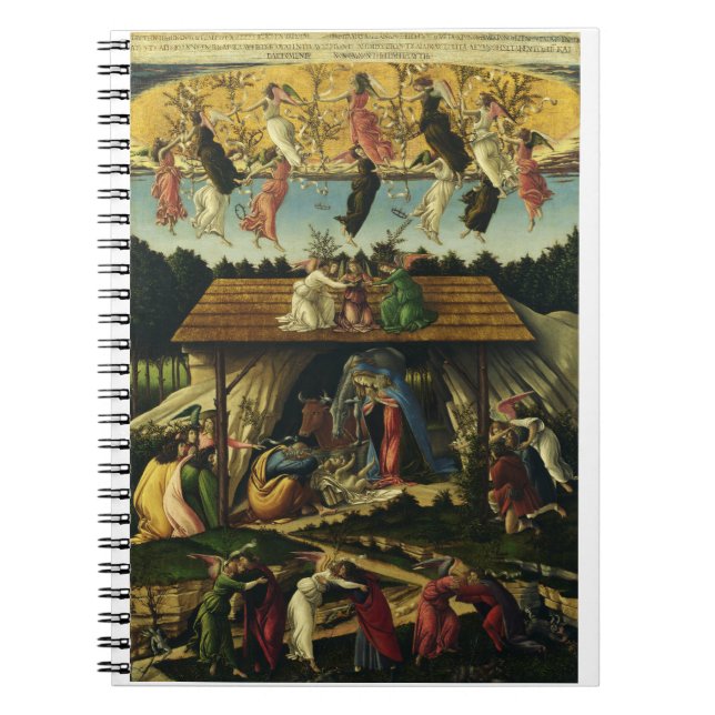 Sandro Botticelli - The Mystic Nativity – Fine Art Notebook (Front)