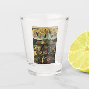 Sandro Botticelli - The Mystic Nativity – Fine Art Shot Glass