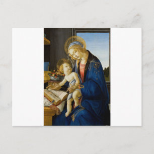Sandro Botticelli - The Virgin and Child Postcard