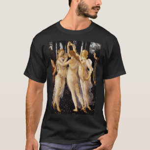 Sandro Botticelli Three Graces in Primavera T-Shirt