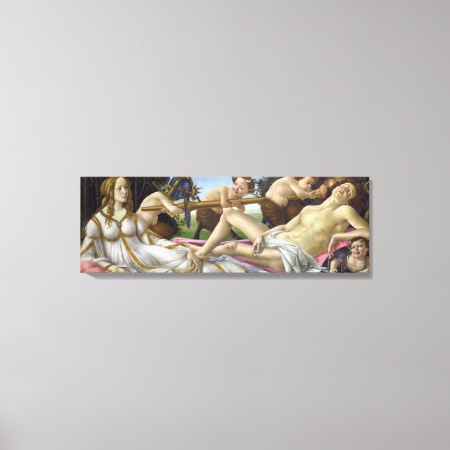 Sandro Botticelli - Venus and Mars Canvas Print (Front)
