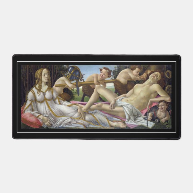 Sandro Botticelli - Venus and Mars Desk Mat (Front)