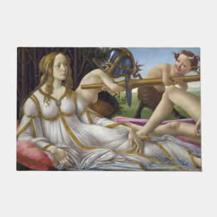Sandro Botticelli - Venus and Mars, left side Doormat
