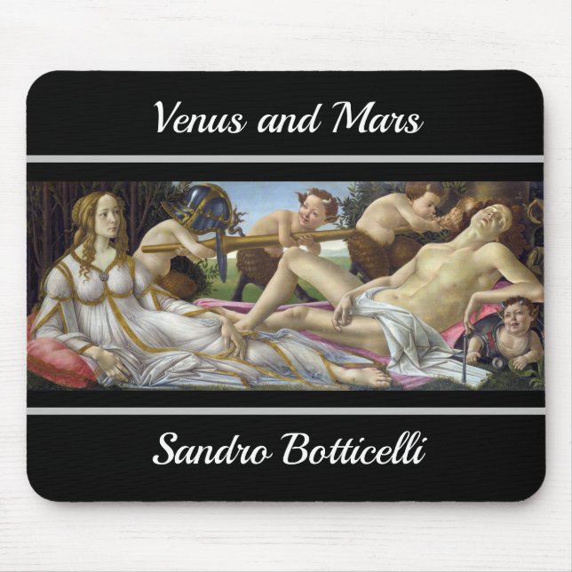 Sandro Botticelli - Venus and Mars Mouse Mat (Front)